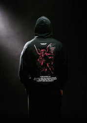 Warrior "Premium" Hoodie in Black
