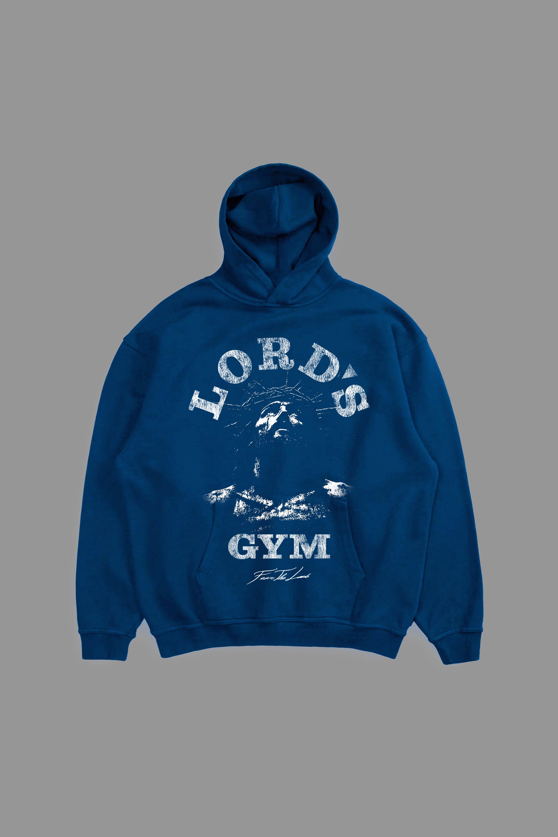Lord's Gym "Premium" Hoodie in Cobalt Blue