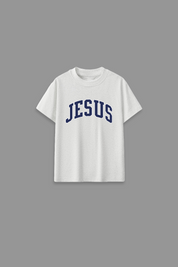 Jesus "Premium" Women's Tee in Grey