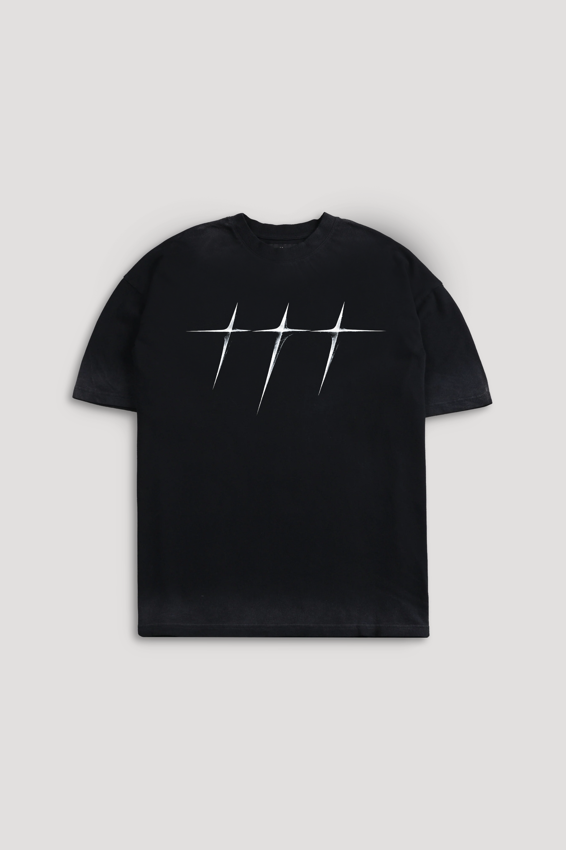 The Prize "Faded" Tee in Black