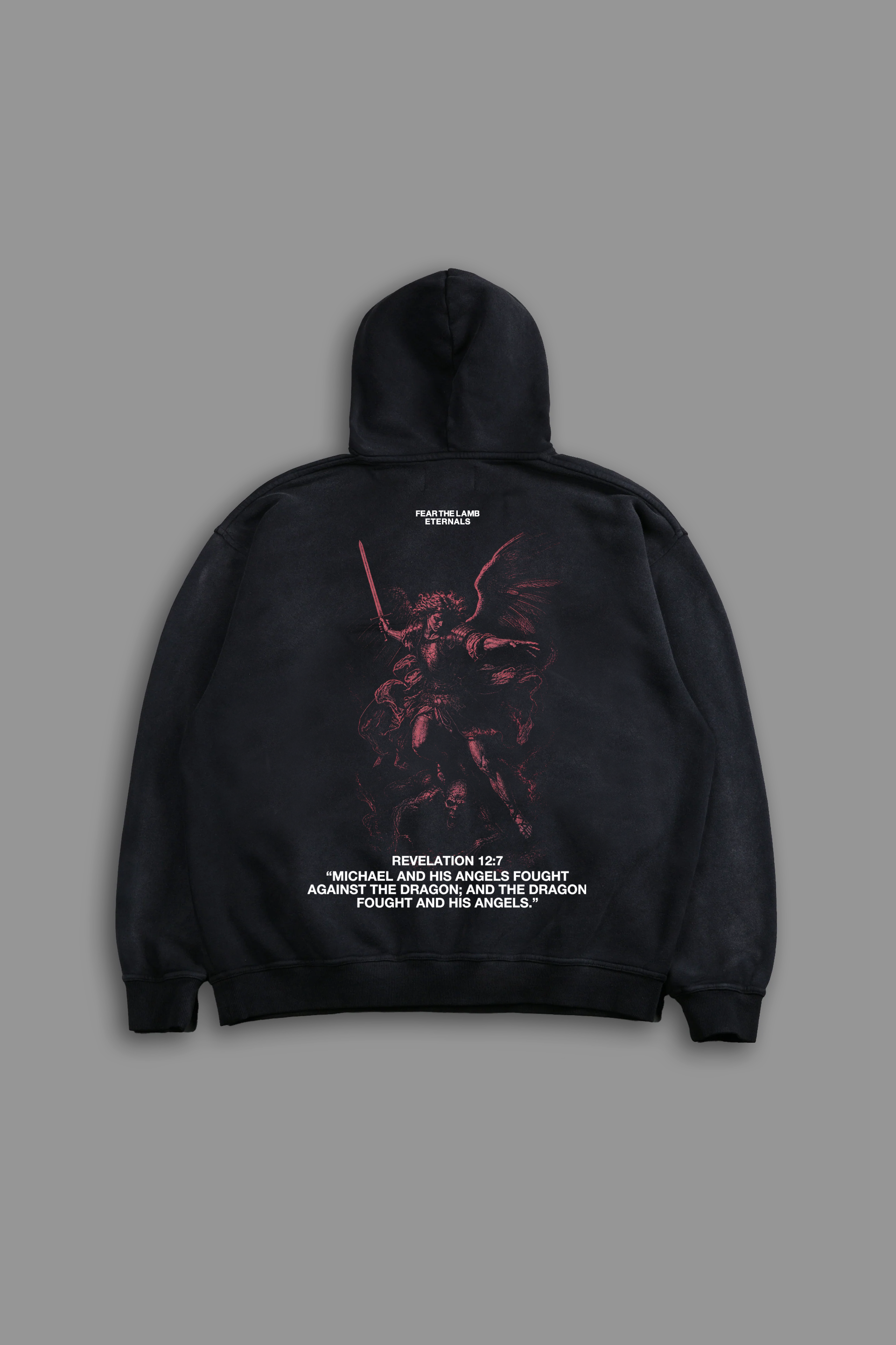 Warrior "Premium" Hoodie in Black