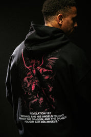 Warrior "Premium" Hoodie in Black