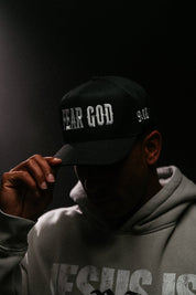 Fear God 5 Panel Hat in Black
