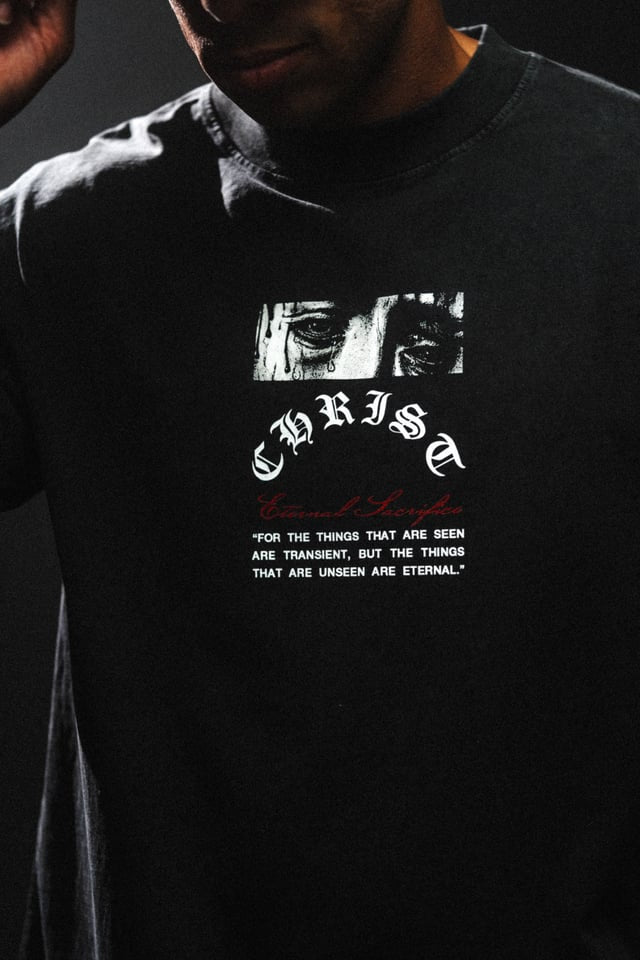 Eternal Sacrifice “Premium” Tee in Black