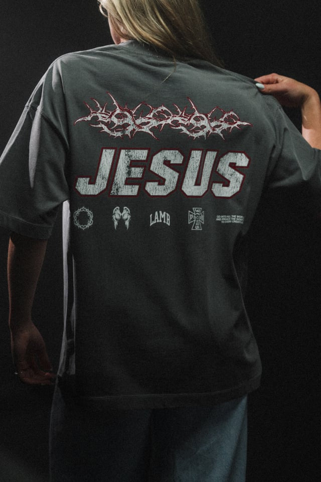 Racing for Souls “Premium” Tee in Grey