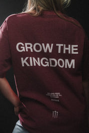 Grow the Kingdom “Premium Waffle” Tee in Red