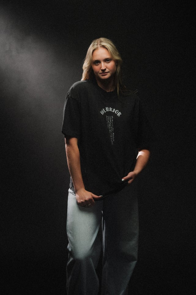 Warrior “Premium” Tee in Black