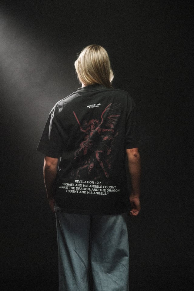 Warrior “Premium” Tee in Black
