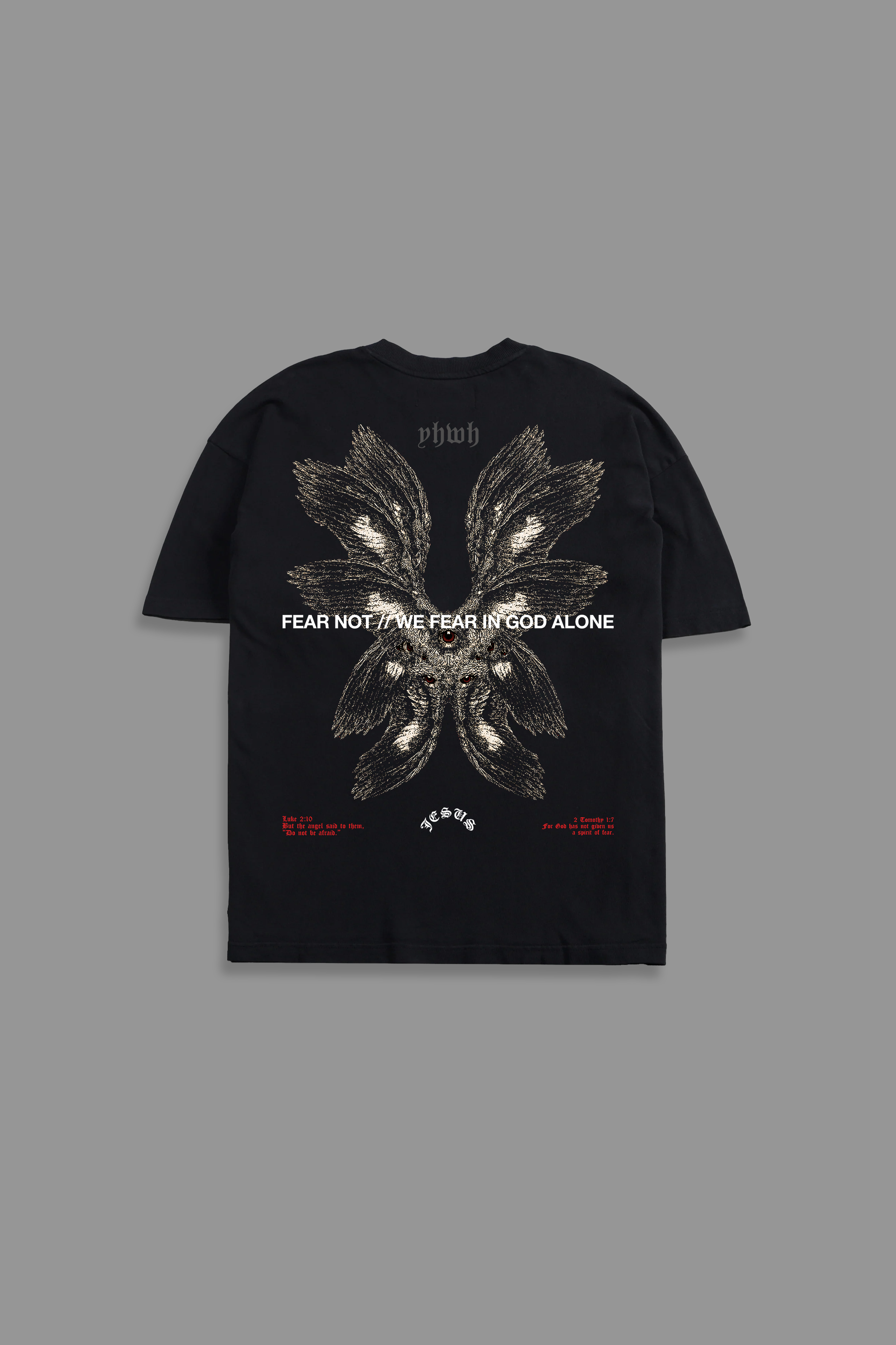 Fear Not “Cotton” Tee in Black