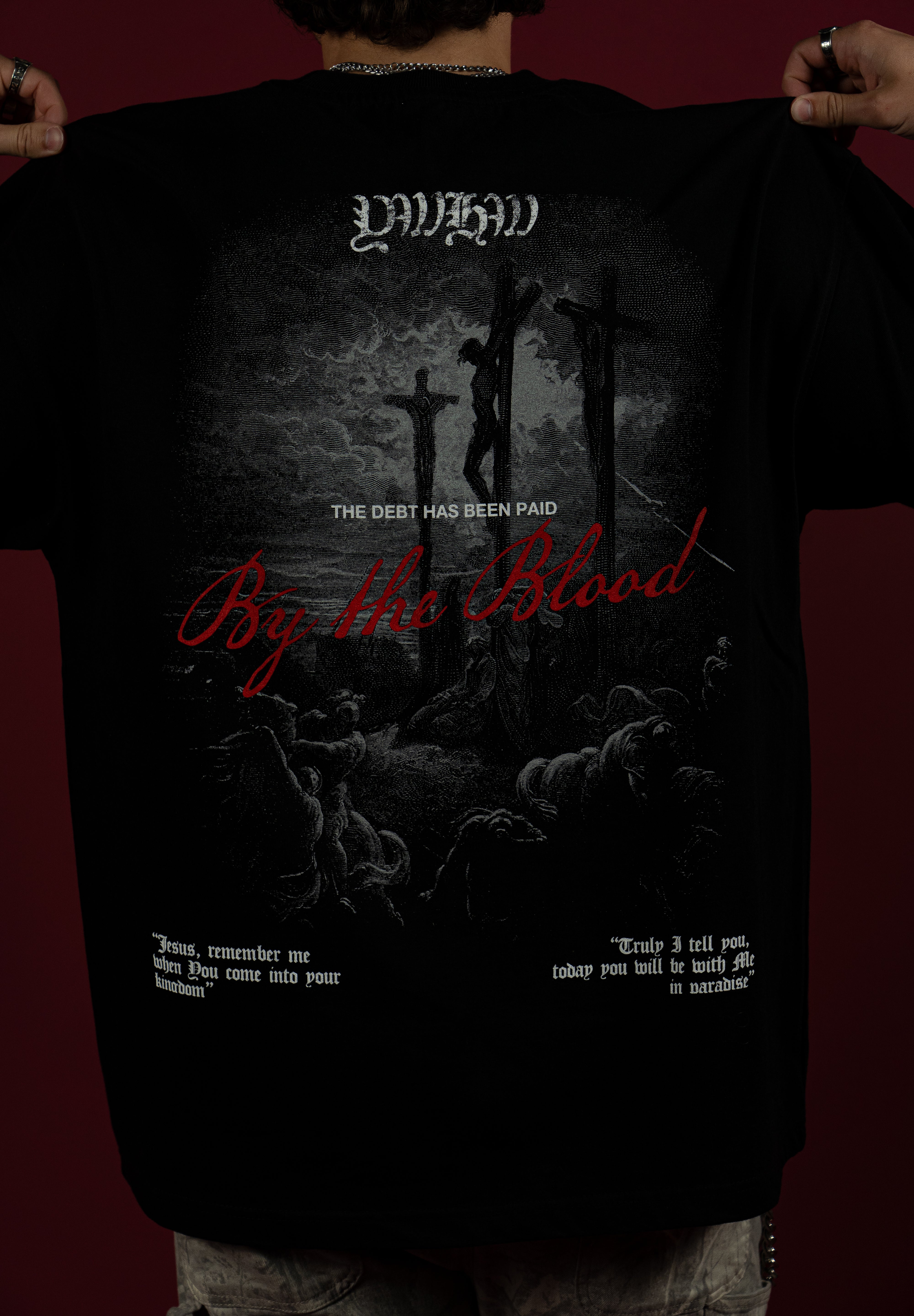 By the Blood "Premium" Tee in Black