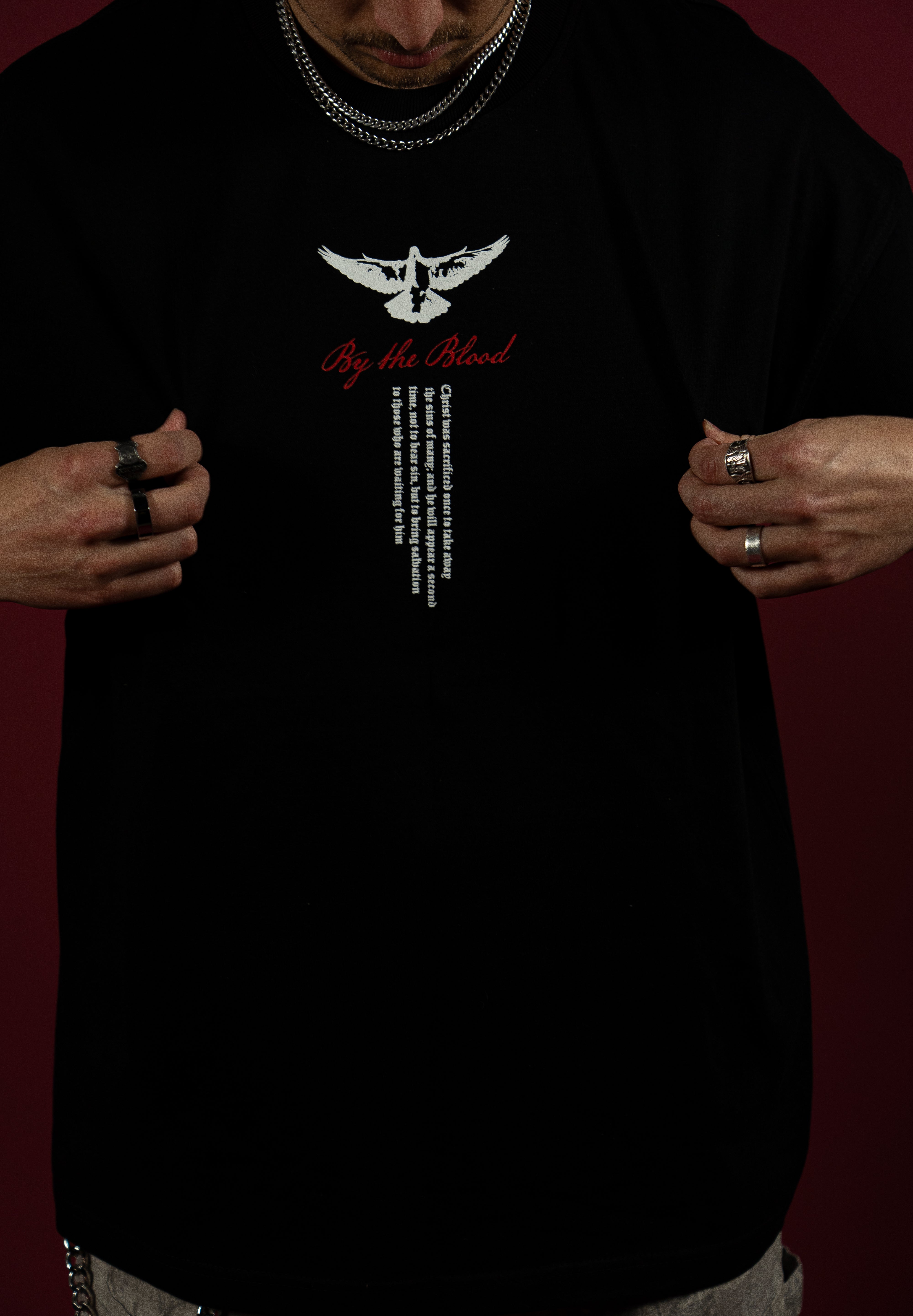 By the Blood "Premium" Tee in Black