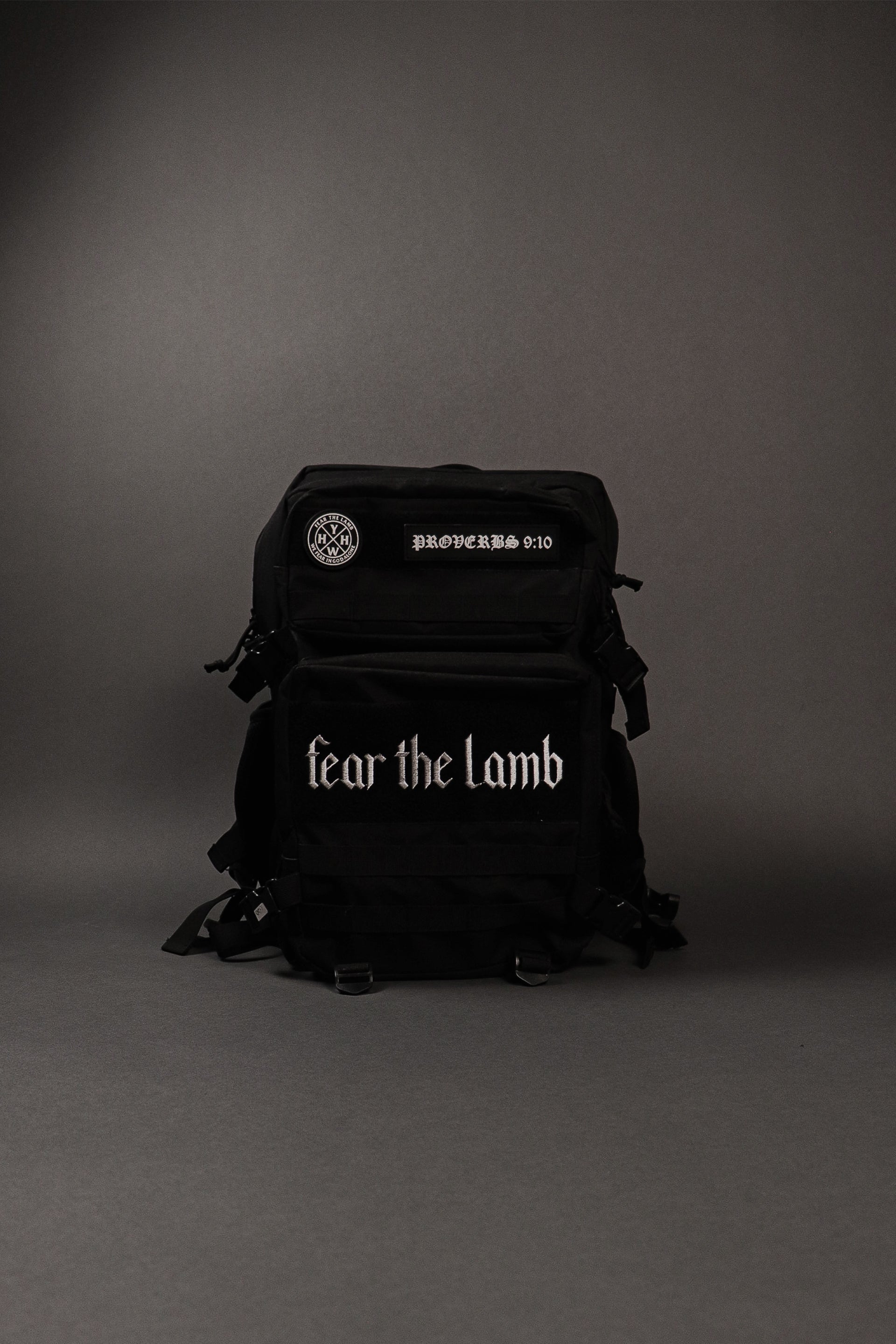 Fear the lamb tactical backpack fear the lamb