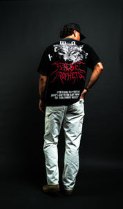 Ravenous "Faded" Tee in Black