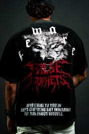 Ravenous "Faded" Tee in Black