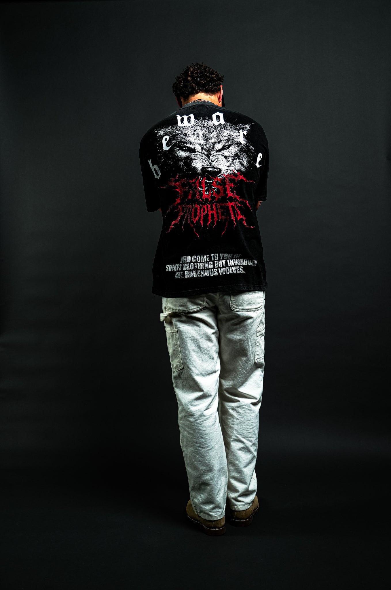 Ravenous "Faded" Tee in Black