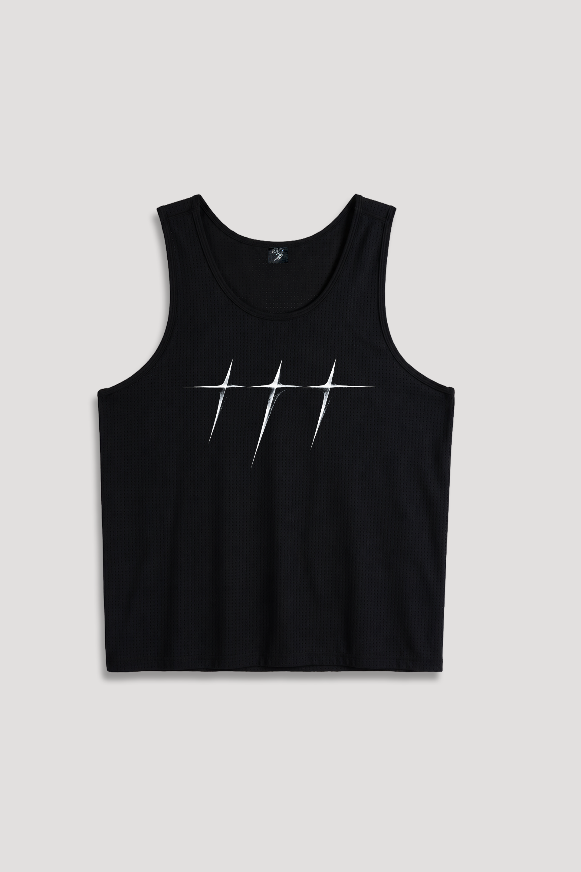 The Prize "Mesh" Tank in Black