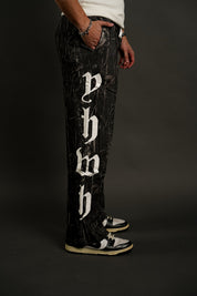 YHWH Sweats in Gray Crosswood