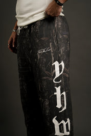 YHWH Sweats in Gray Crosswood