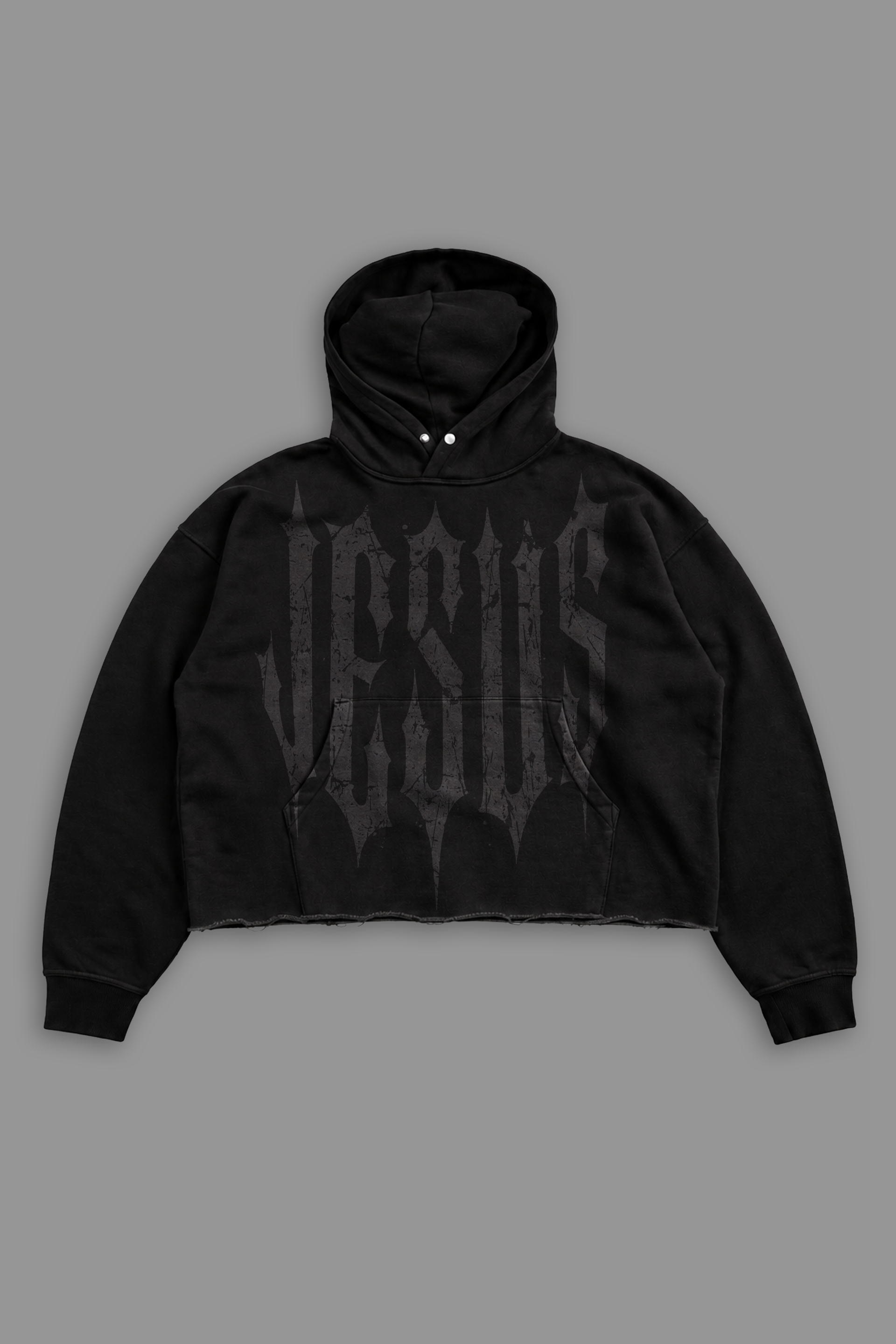 The Covenant "Rend Cut" Hoodie in Black