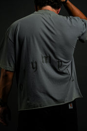The Covenant "Rend Cut" Tee in Grey