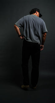 The Covenant "Rend Cut" Tee in Grey