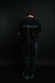 Thorns & Stars "Faded" Tee in Black