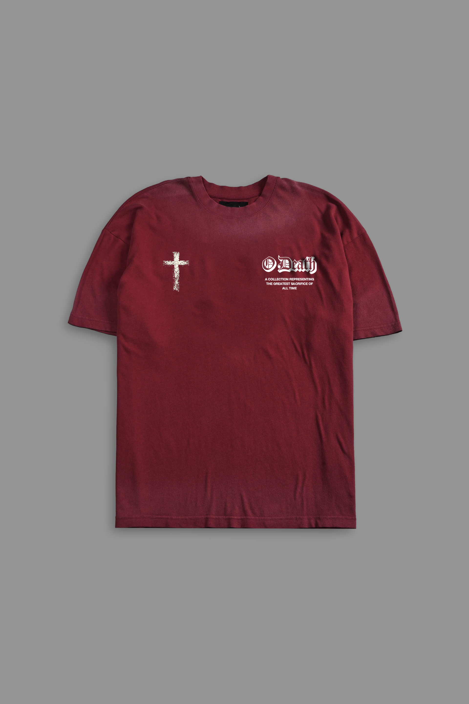 Bore Our Sin "Faded" Tee in Red