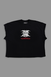 Chrome Cross "Warrior Cut" Tee in Black