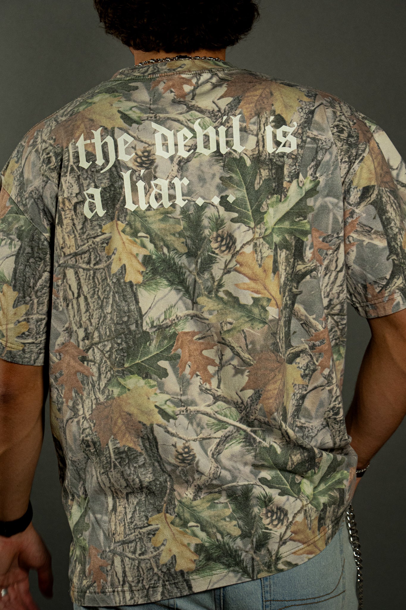 The Liar "PREMIUM" Tee in Forrest Camo