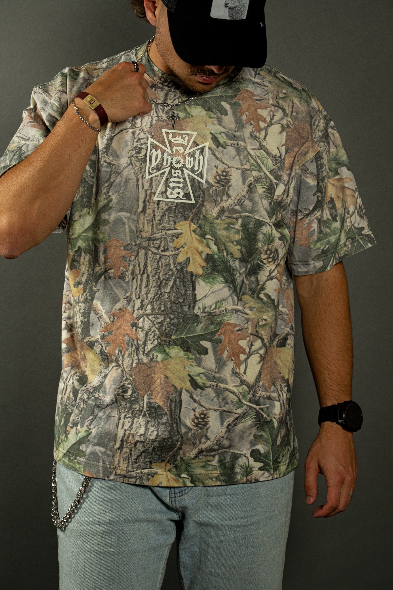 The Liar "PREMIUM" Tee in Forrest Camo