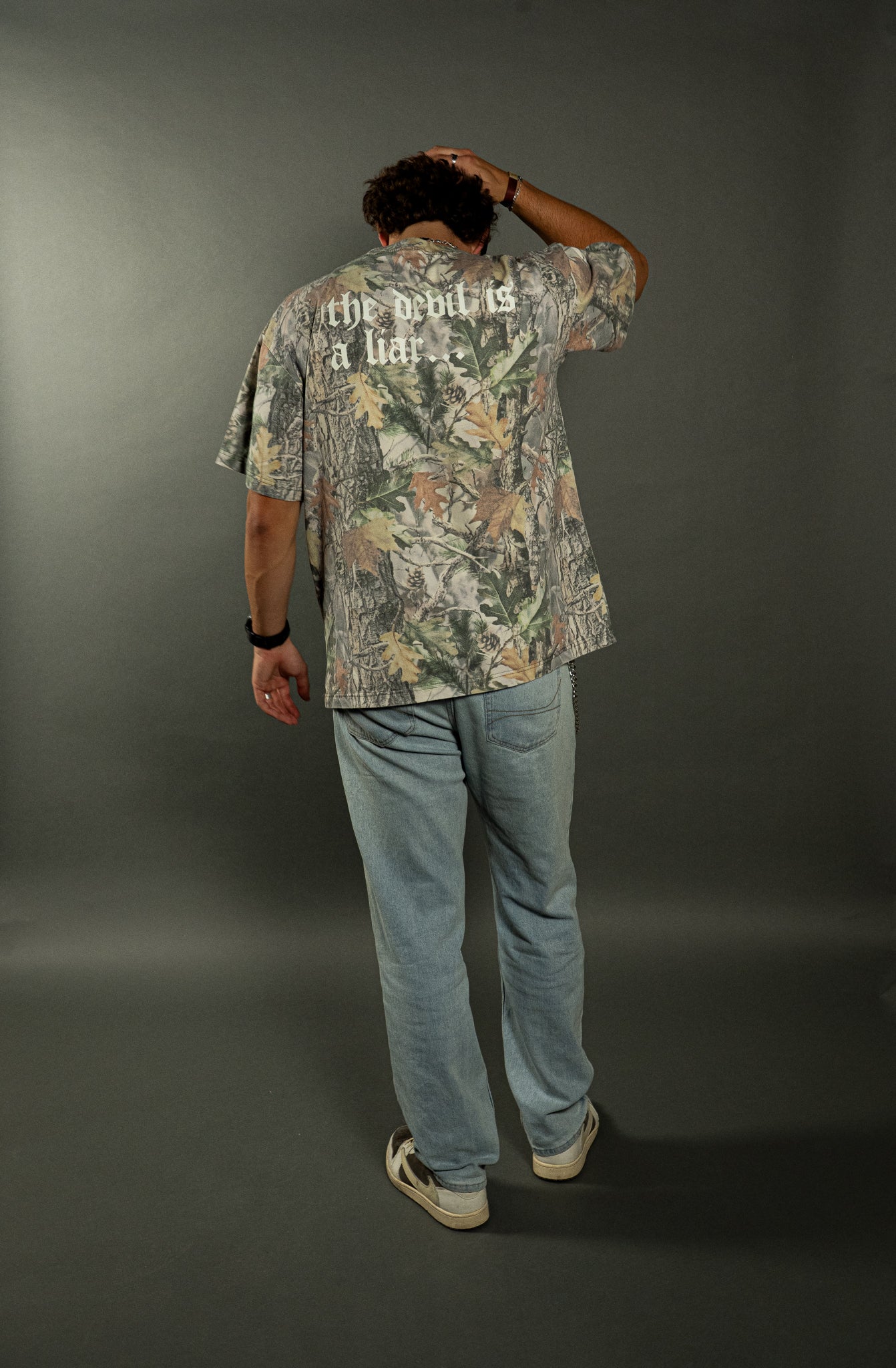 The Liar "PREMIUM" Tee in Forrest Camo