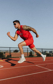 Run to Win "Mesh" Tank in Red
