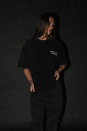 Grow the Kingdom “Waffle” Tee in Vintage Black