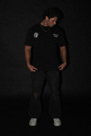 Lost But Found “Cotton” Tee in Black
