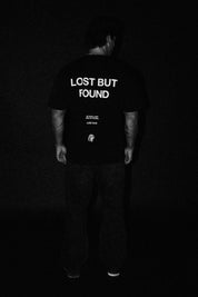 Lost But Found “Cotton” Tee in Black
