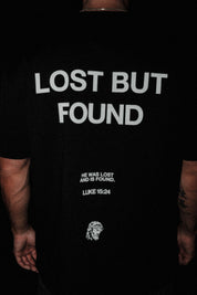 Lost But Found “Cotton” Tee in Black