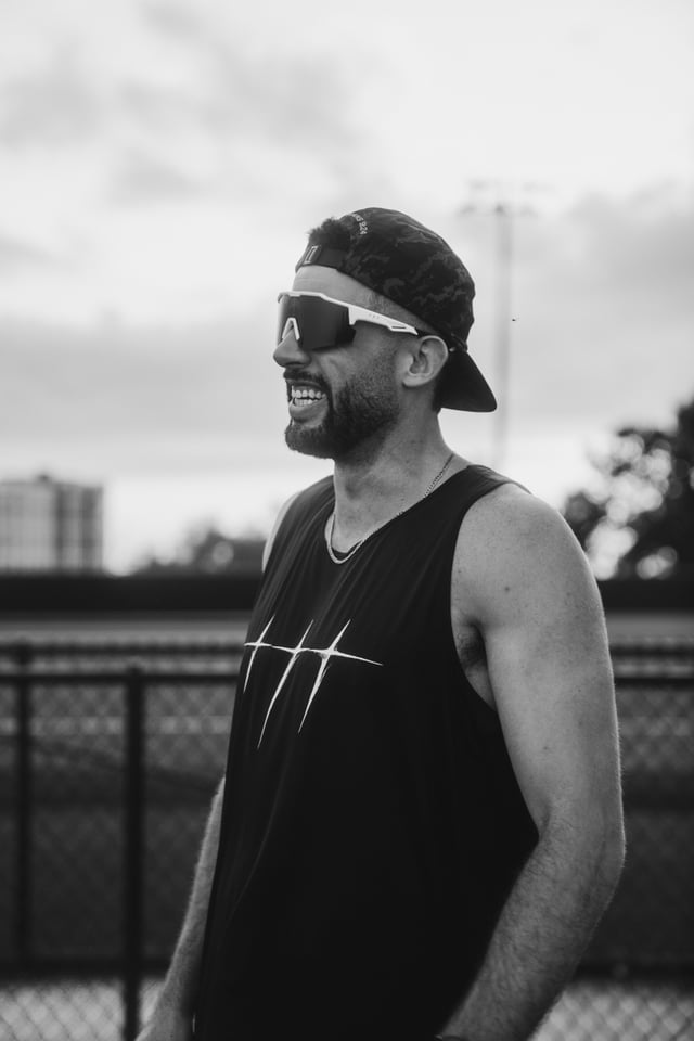 The Prize "Mesh" Tank in Black