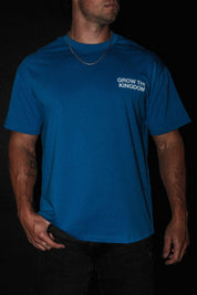 Grow the Kingdom “Cotton” Tee in Blue