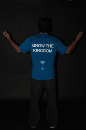 Grow the Kingdom “Cotton” Tee in Blue