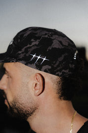 The Calling "Endurance" Cap in Black Camo