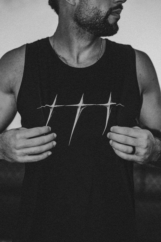 The Prize "Mesh" Tank in Black