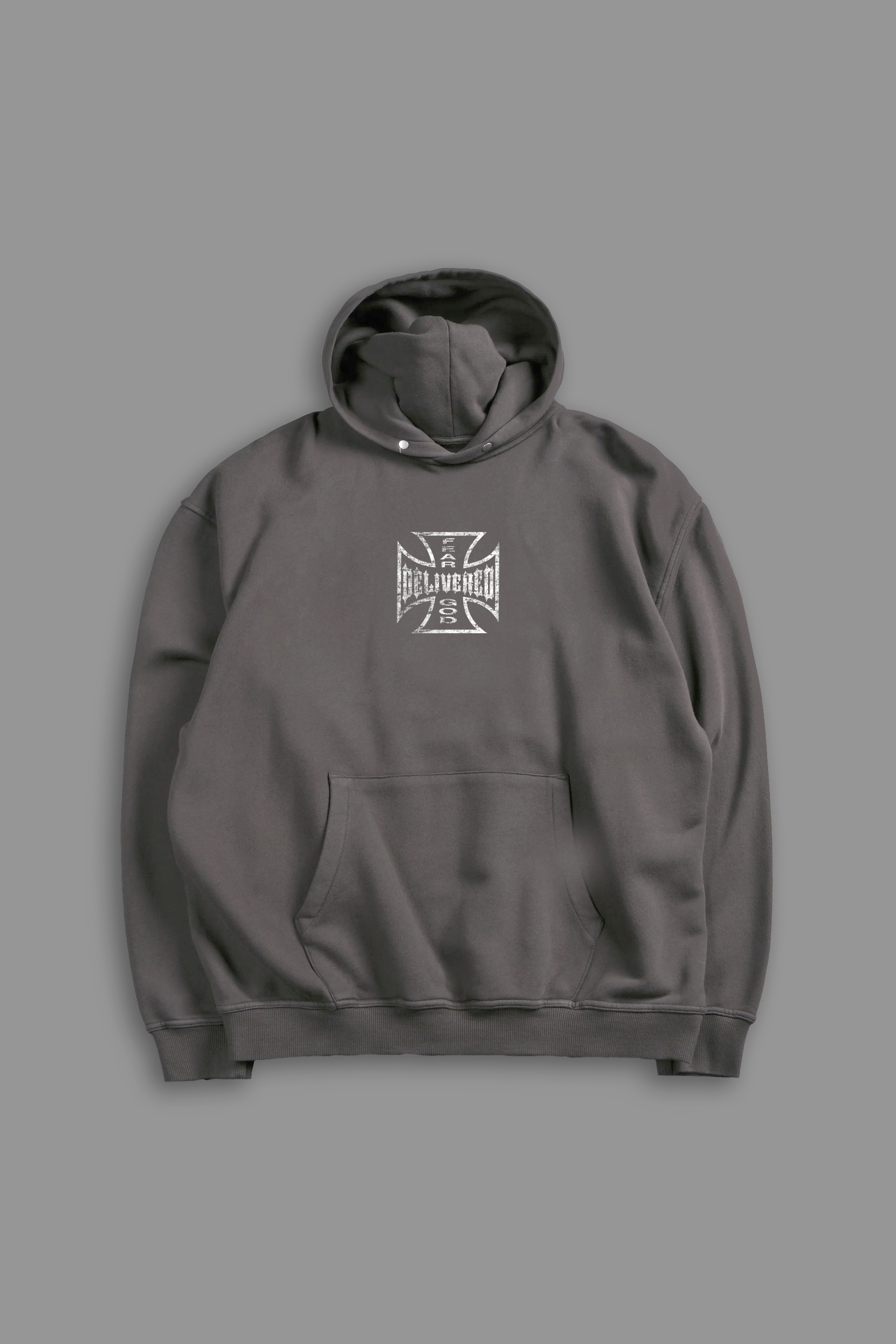 Storm of Deliverance "Faded" Hoodie in Gray