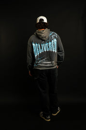 Storm of Deliverance "Faded" Hoodie in Gray