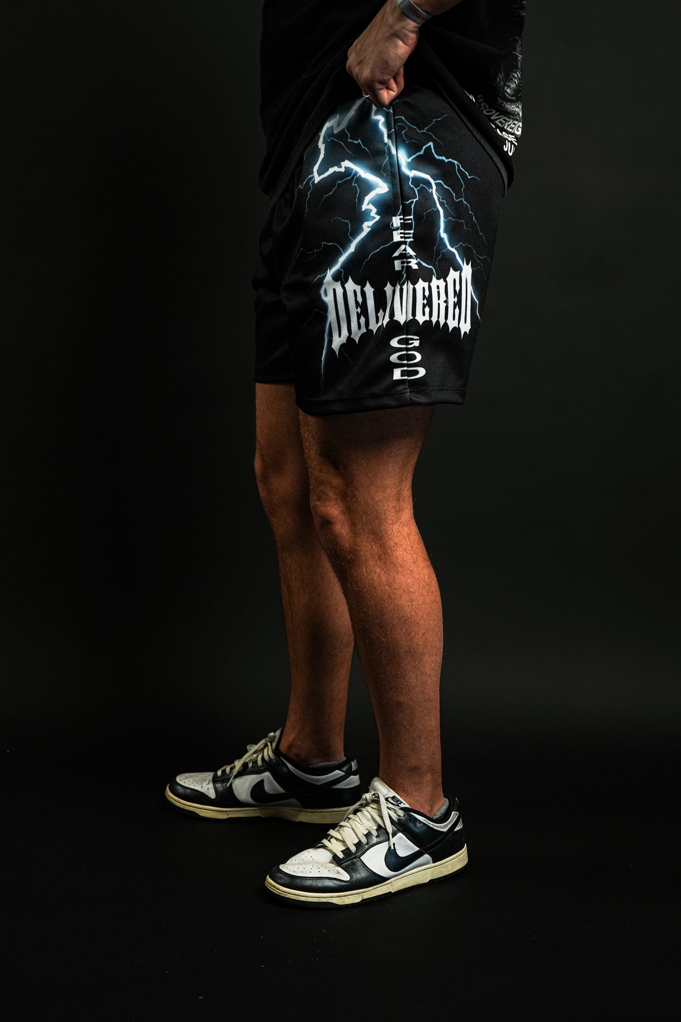 Delivered Shorts in Black