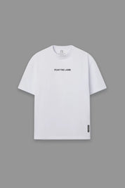 Fear the Lamb "Performance" Tee in White