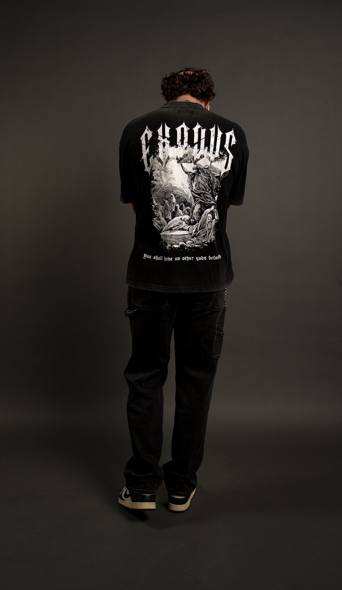 Exodus "Faded" Tee in Black