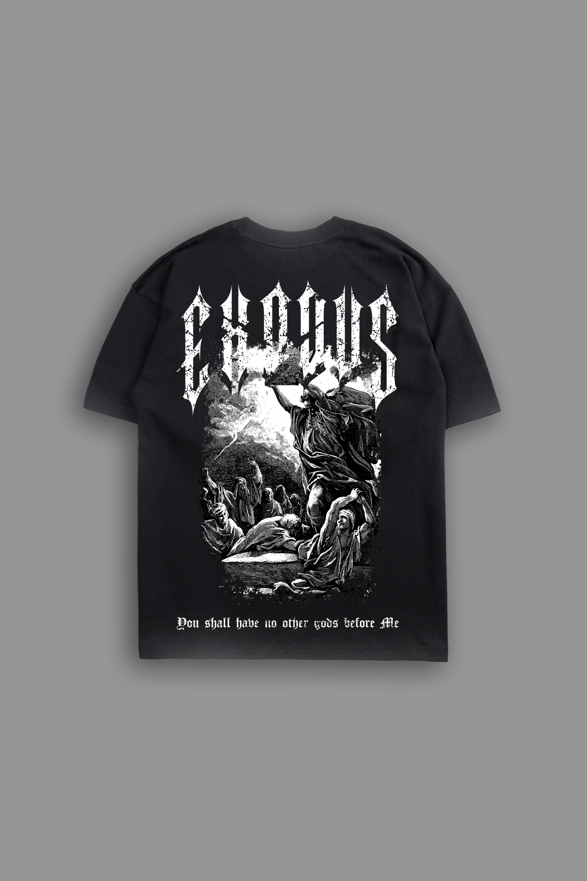 Exodus "Faded" Tee in Black