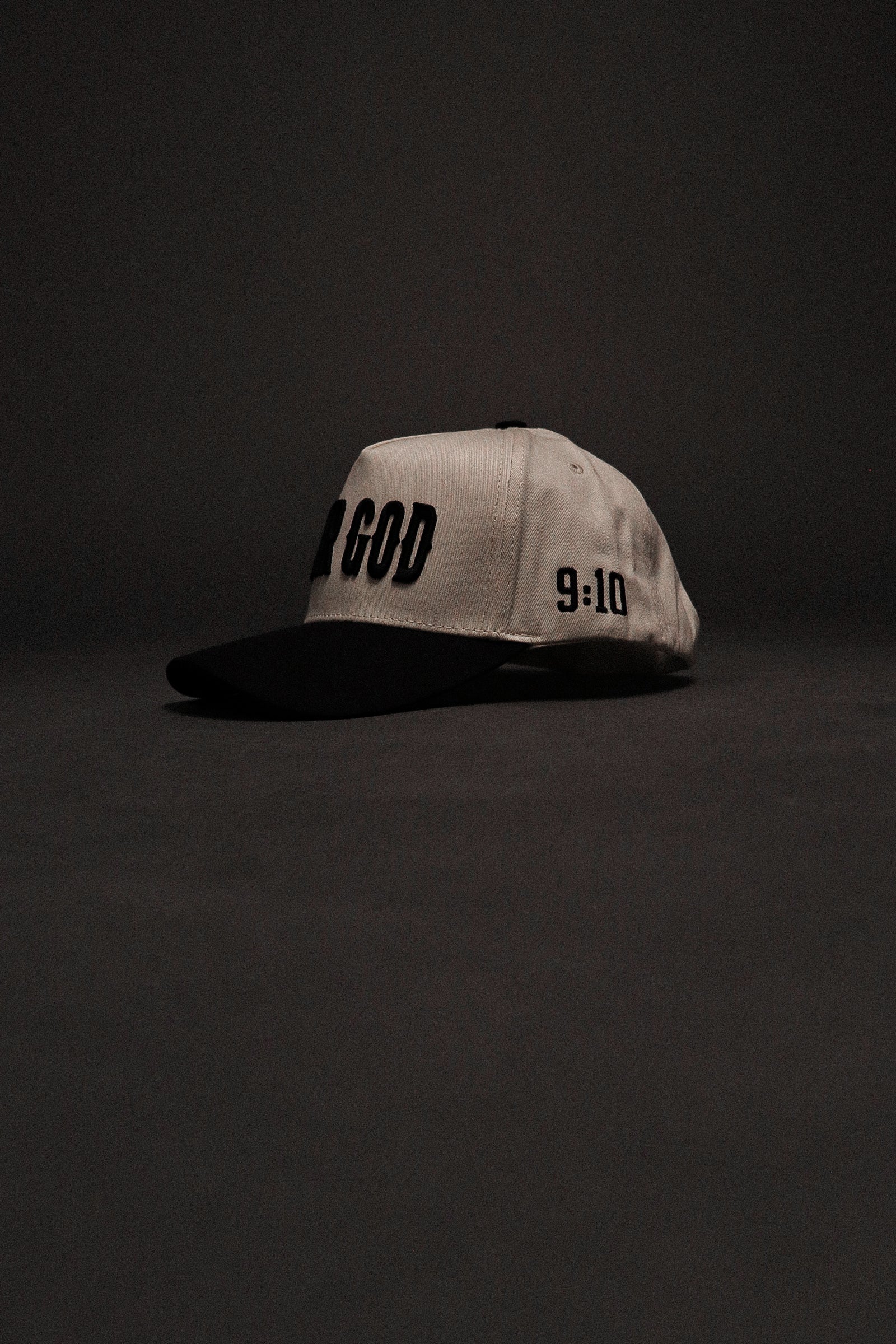 Fear God 5 Panel Hat in Natural/Black