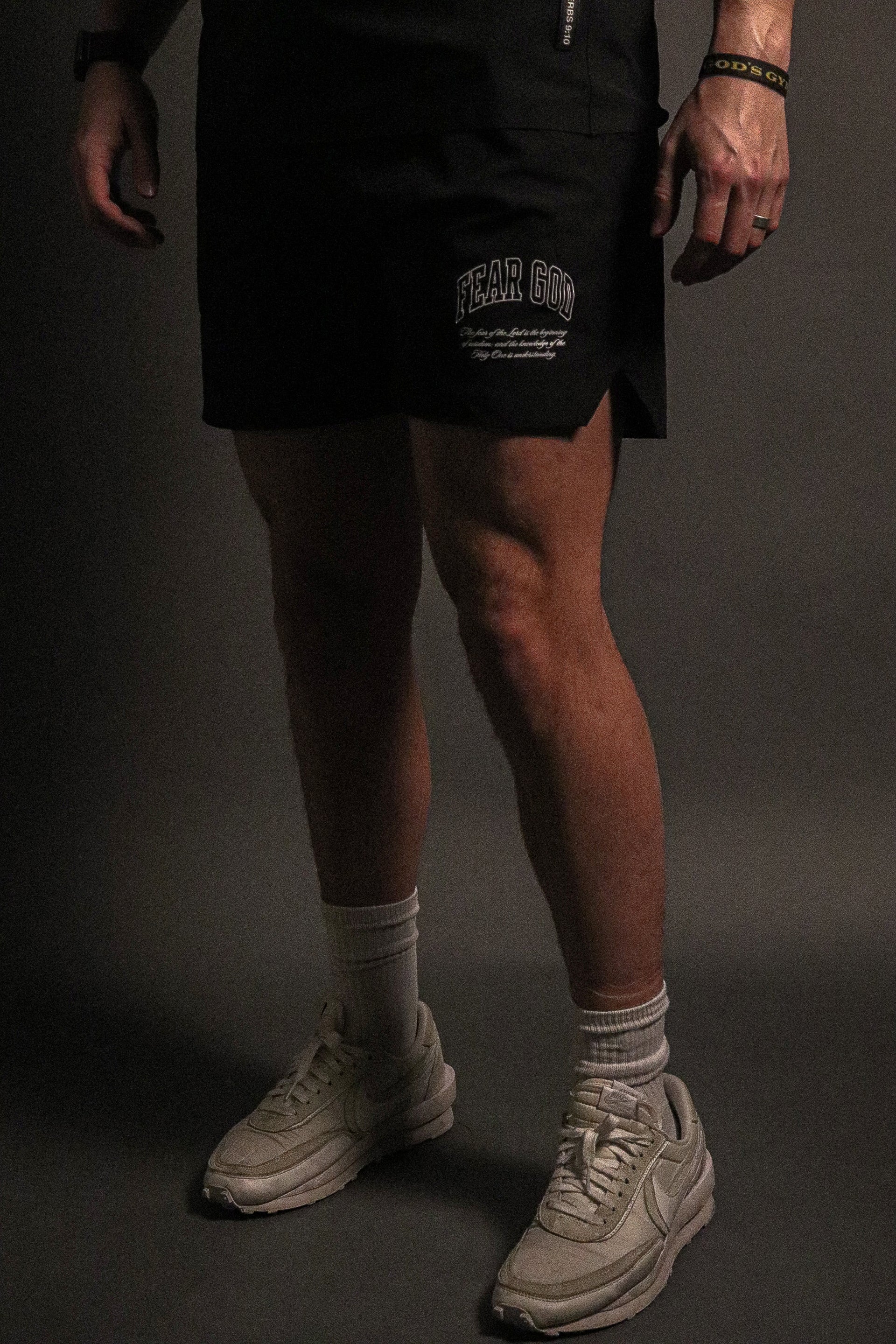 FEAR GOD ACTIVE SHORTS IN BLACK