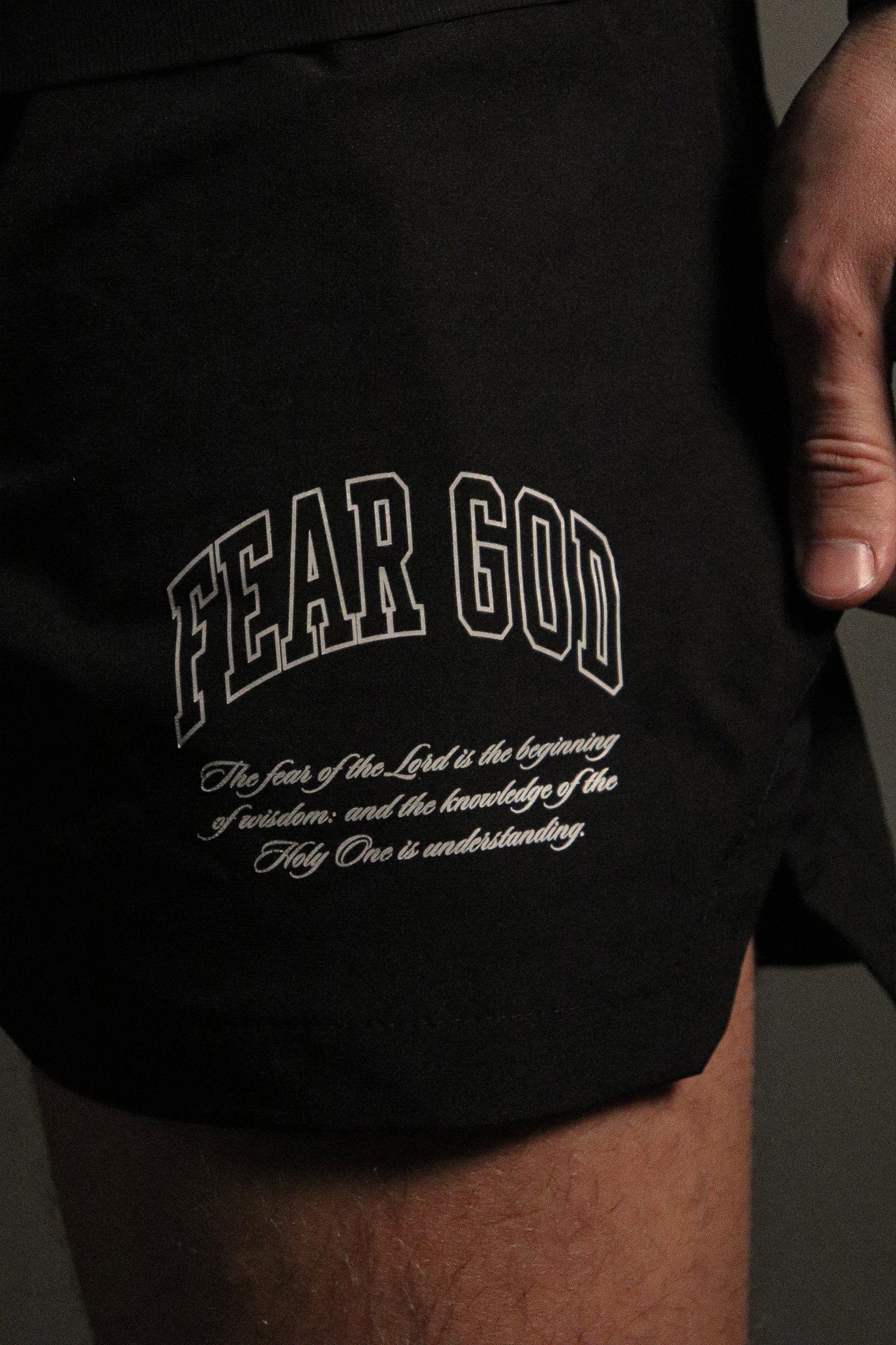 FEAR GOD ACTIVE SHORTS IN BLACK